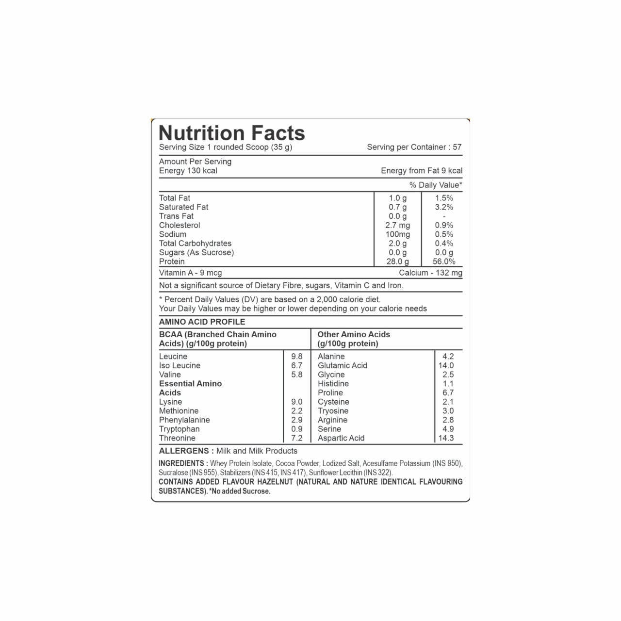 Iso Pro Nutrition