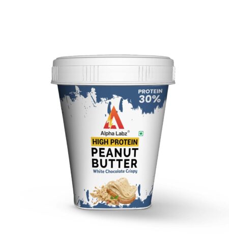 Alpha Labz High Protein Peanut Butter White Chocolate Crispy
